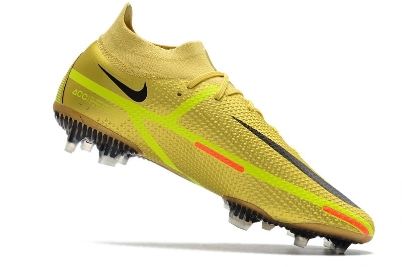 Nike Phantom GT 2 Elite DF FG By You - Gold/Black