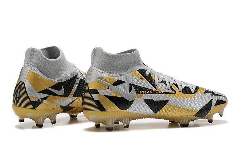 Nike Phantom GT 2 Elite DF Dynamic Fit FG - Grey/Gold/Black