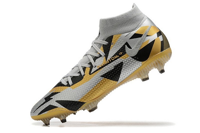 Nike Phantom GT 2 Elite DF Dynamic Fit FG - Grey/Gold/Black
