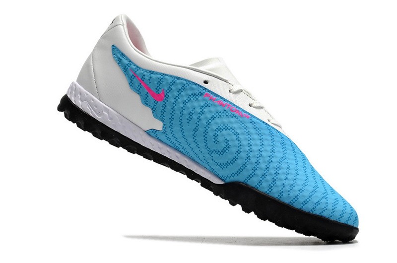 Nike Phantom GX Academy TF Turf Soccer Cleats - Blue/Pink/White