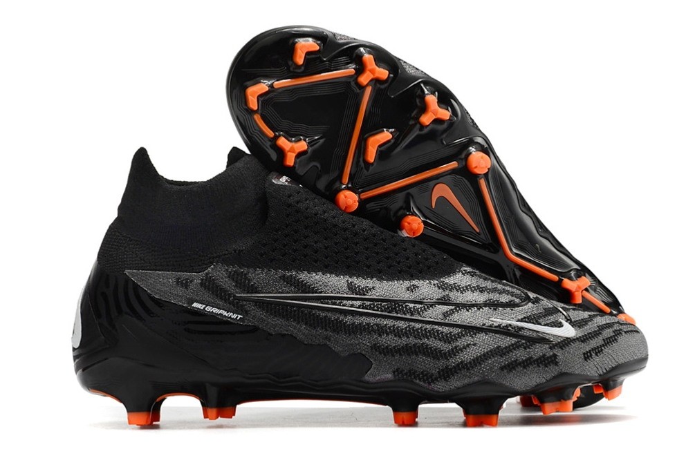 Nike Phantom GX Elite DF FG Black Pack - Black/Dark Smoke Grey