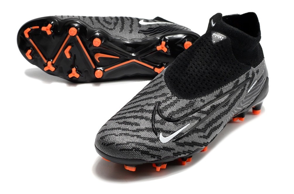 Nike Phantom GX Elite DF FG Black Pack - Black/Dark Smoke Grey