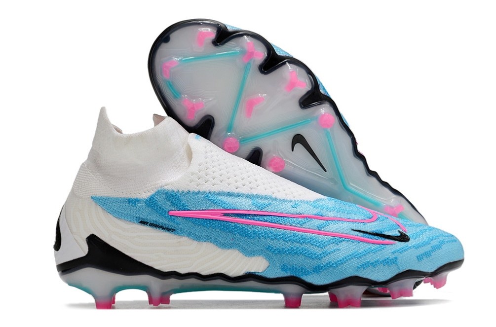 Nike Phantom GX Elite DF FG Blast - Baltic Blue/Pink Blast/White