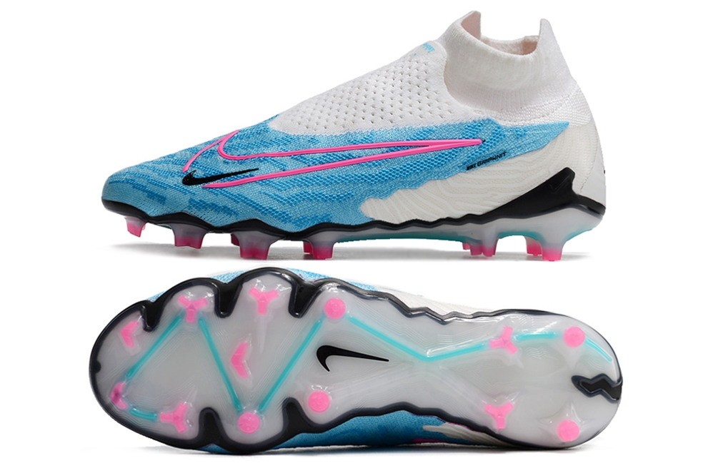 Nike Phantom GX Elite DF FG Blast - Baltic Blue/Pink Blast/White