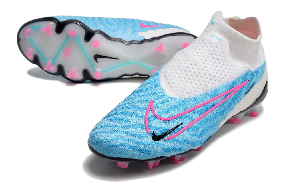 Nike Phantom GX Elite DF FG Blast - Baltic Blue/Pink Blast/White