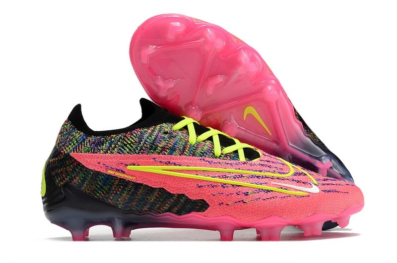 Nike Phantom GX Elite Low-cut FG Firm Ground - Pink/Volt/Black