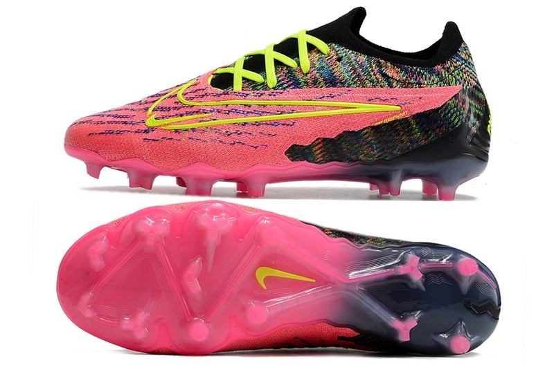 Nike Phantom GX Elite Low-cut FG Firm Ground - Pink/Volt/Black