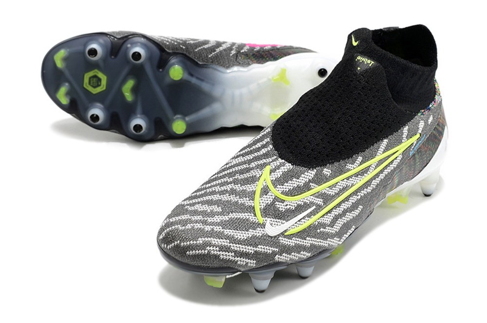 Nike Phantom GX Elite Fusion DF SG-PRO Anti Clog Link - Black/Volt/White/Blue Glow