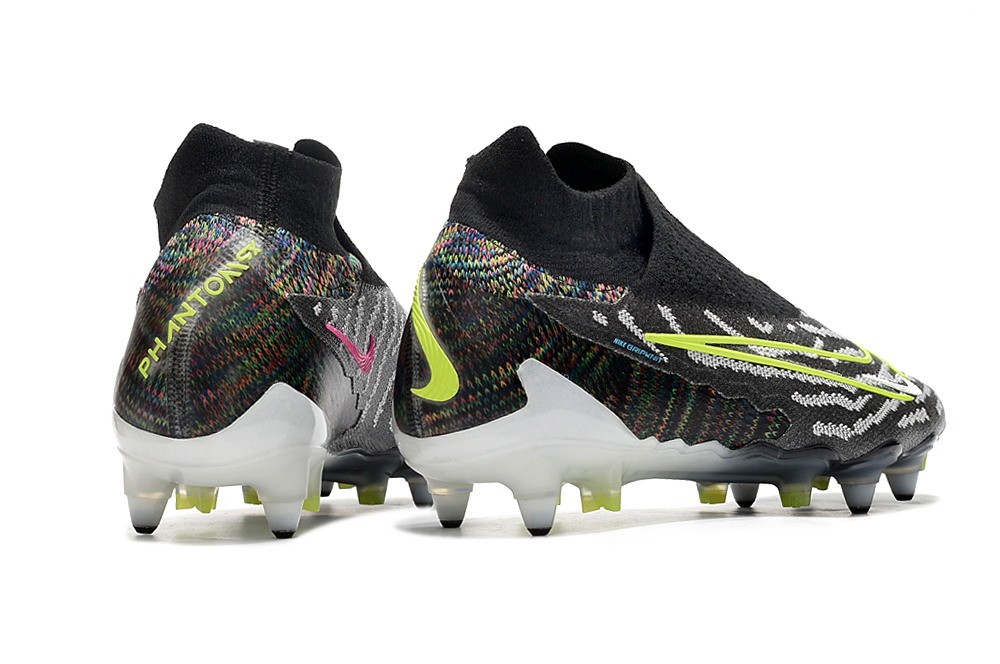 Nike Phantom GX Elite Fusion DF SG-PRO Anti Clog Link - Black/Volt/White/Blue Glow