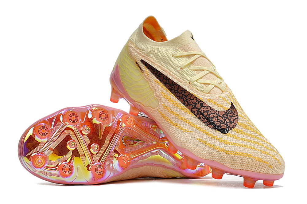 Nike Phantom GX Elite Low AG-Pro Blaze Pack - Citron Tint/Burgundy Crush