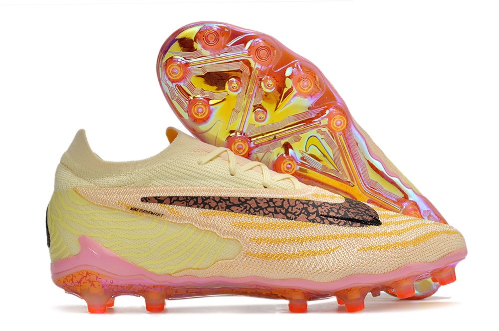 Nike Phantom GX Elite Low AG-Pro Blaze Pack - Citron Tint/Burgundy Crush
