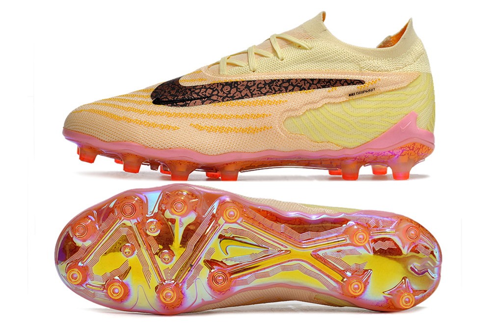 Nike Phantom GX Elite Low AG-Pro Blaze Pack - Citron Tint/Burgundy Crush