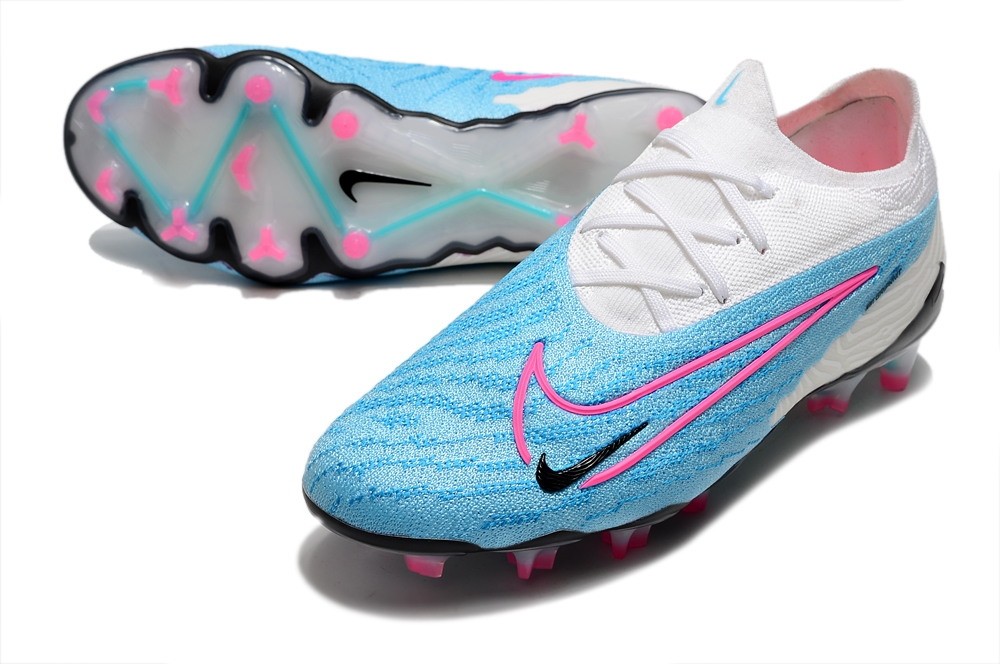 Nike Phantom GX Elite Low-cut FG Blast - Baltic Blue/Pink Blast/White