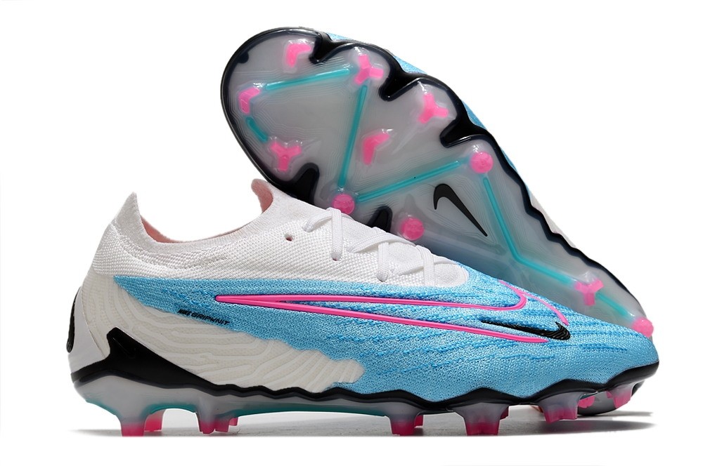 Nike Phantom GX Elite Low-cut FG Blast - Baltic Blue/Pink Blast/White
