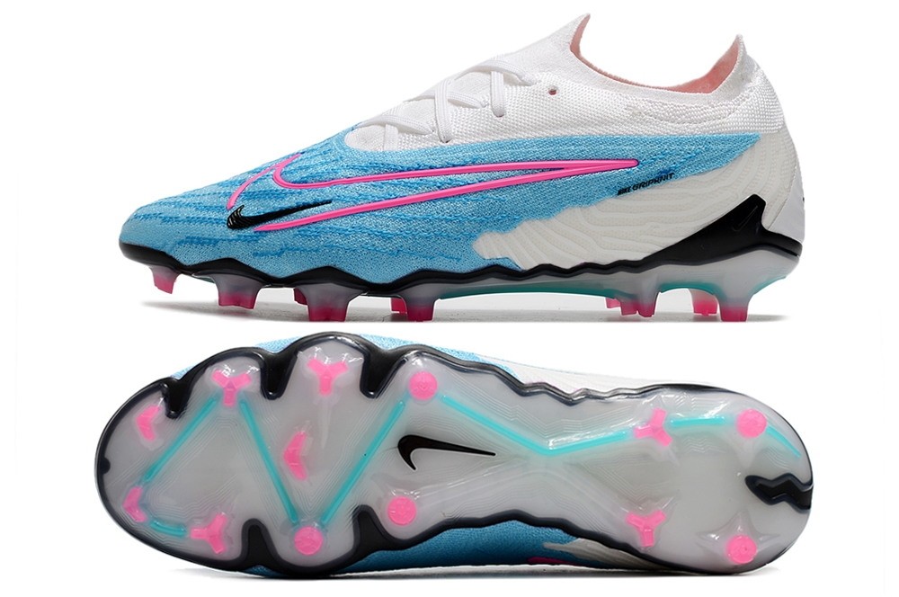 Nike Phantom GX Elite Low-cut FG Blast - Baltic Blue/Pink Blast/White