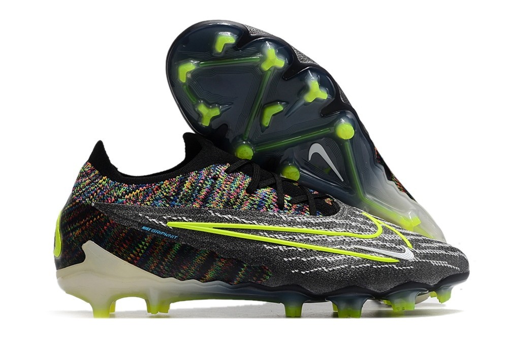 Nike Phantom GX Elite Low-cut FG Fusion - Black/Volt/White/Blue Glow