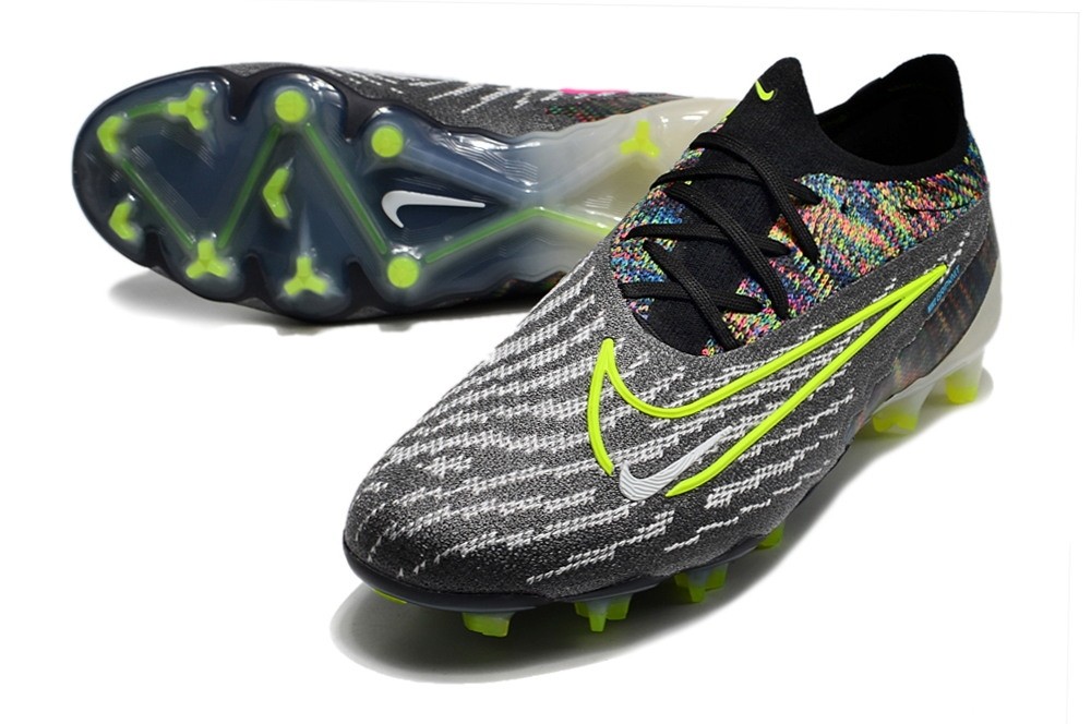 Nike Phantom GX Elite Low-cut FG Fusion - Black/Volt/White/Blue Glow