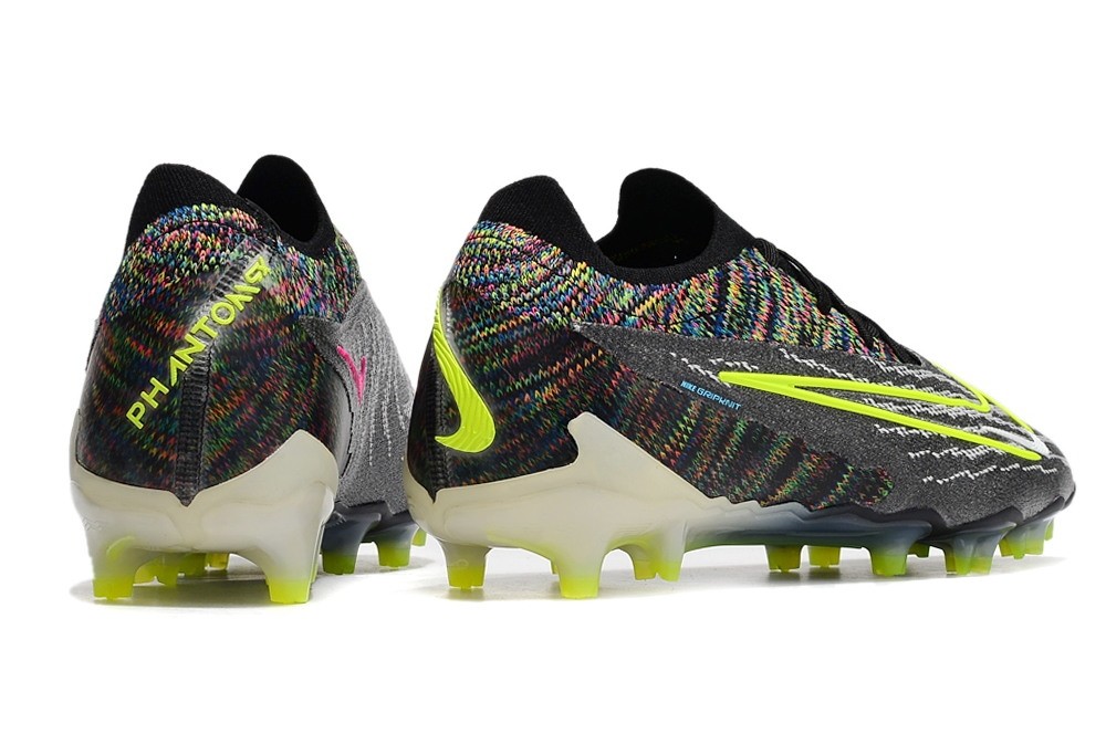 Nike Phantom GX Elite Low-cut FG Fusion - Black/Volt/White/Blue Glow