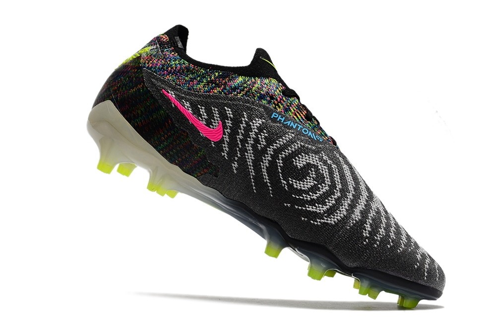 Nike Phantom GX Elite Low-cut FG Fusion - Black/Volt/White/Blue Glow
