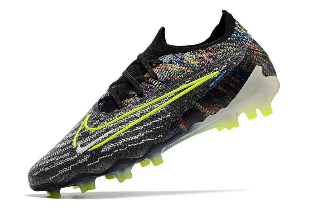 Nike Phantom GX Elite Low-cut FG Fusion - Black/Volt/White/Blue Glow