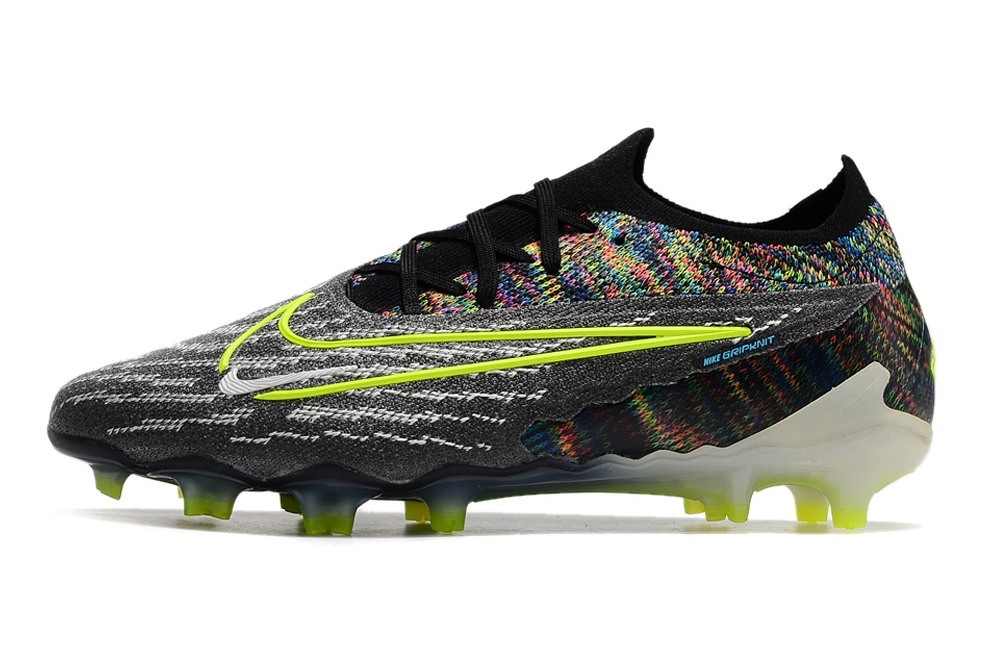Nike Phantom GX Elite Low-cut FG Fusion - Black/Volt/White/Blue Glow