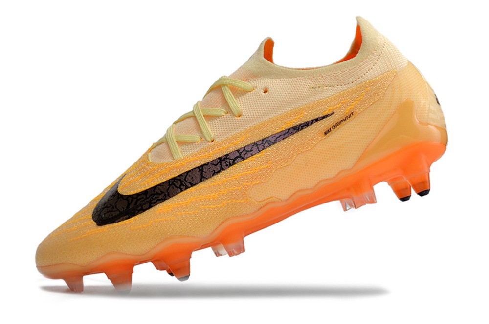 Nike Phantom GX Elite Low SG-PRO Anti Clog Blaze - Citron Tint/Burgundy Crush