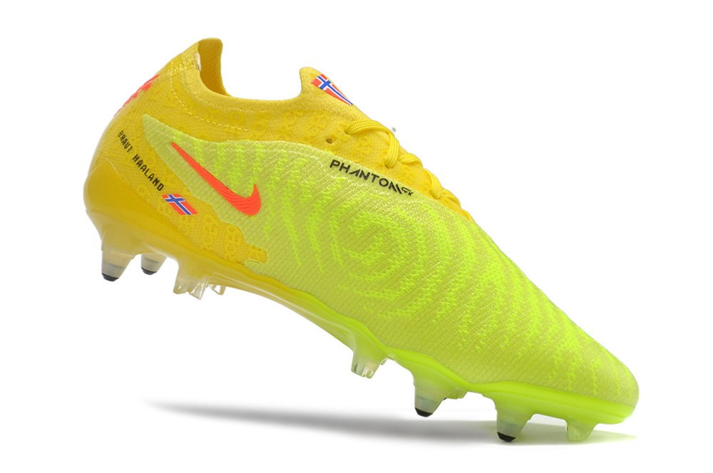 Nike Phantom GX Elite Low SG-PRO Anti Clog Erling Haaland - Sonic Yellow/Black