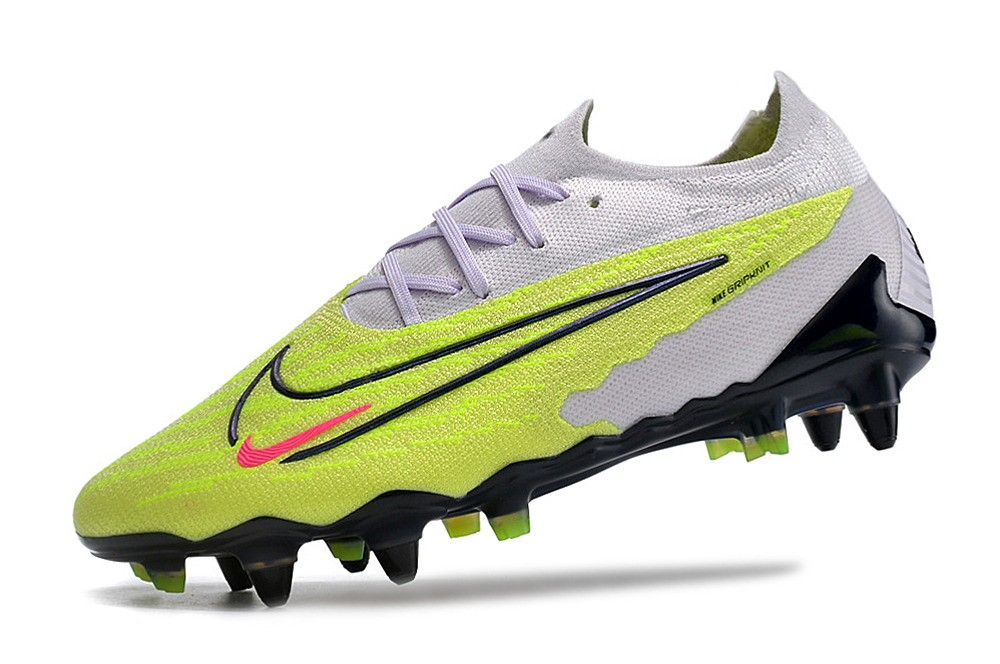 Nike Phantom GX Elite Low SG-PRO Anti Clog Luminous - Barely Volt/Gridiron/Barely Grape