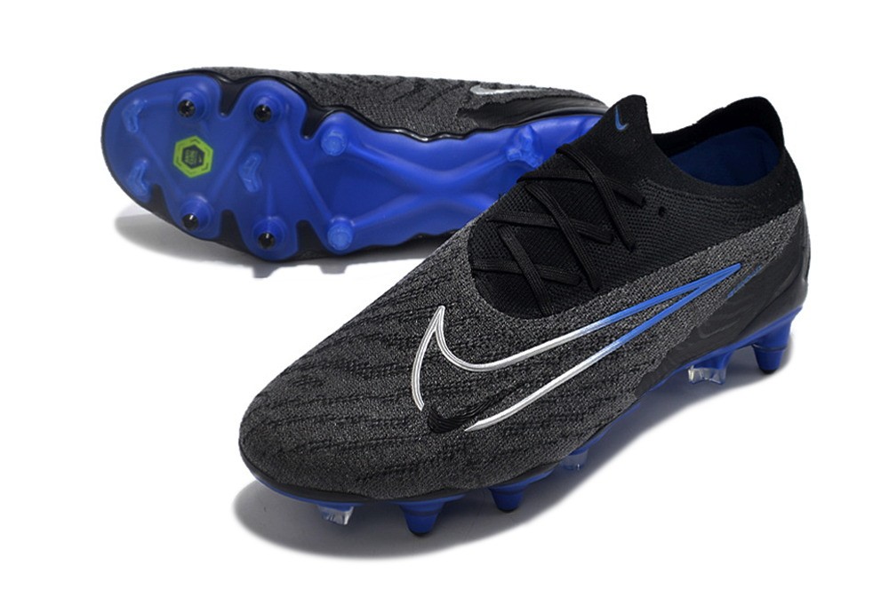 Nike Phantom GX Elite Low SG-PRO Anti Clog Shadow Pack - Black/Chrome/Hyper Royal