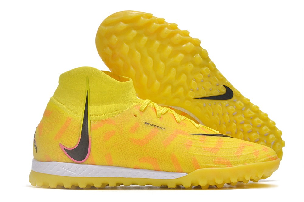 Nike Phantom Luna Elite TF Turf By You Custom - Yellow/Black