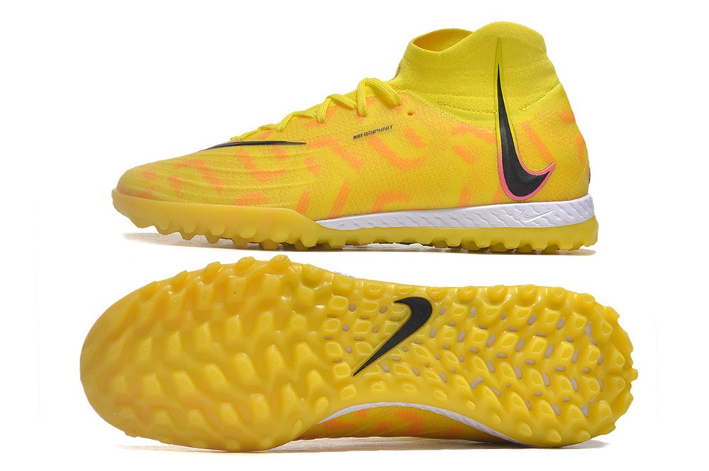 Nike Phantom Luna Elite TF Turf By You Custom - Yellow/Black