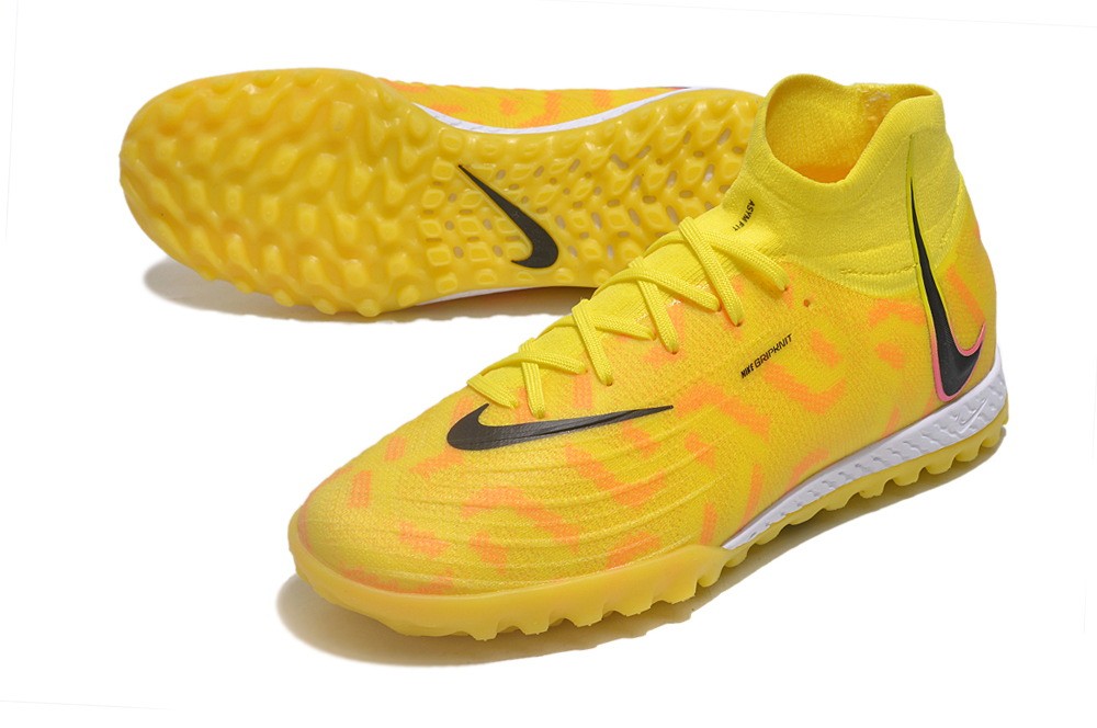 Nike Phantom Luna Elite TF Turf By You Custom - Yellow/Black