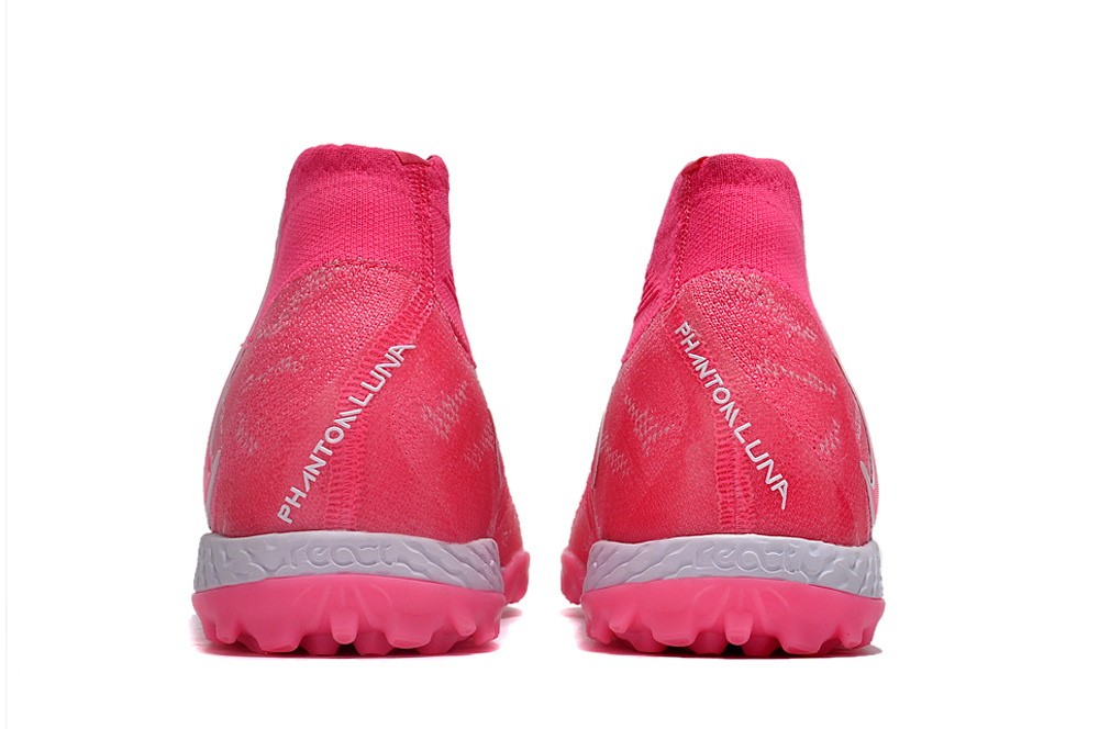 Nike Phantom Luna Elite TF Turf By You - Pink/White/Volt