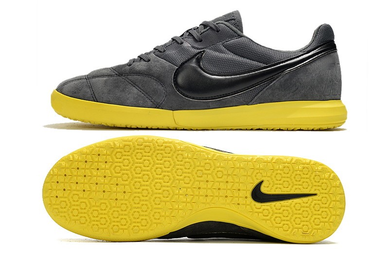 Nike Premier II sala IC - Dark Smoke Grey/Yellow