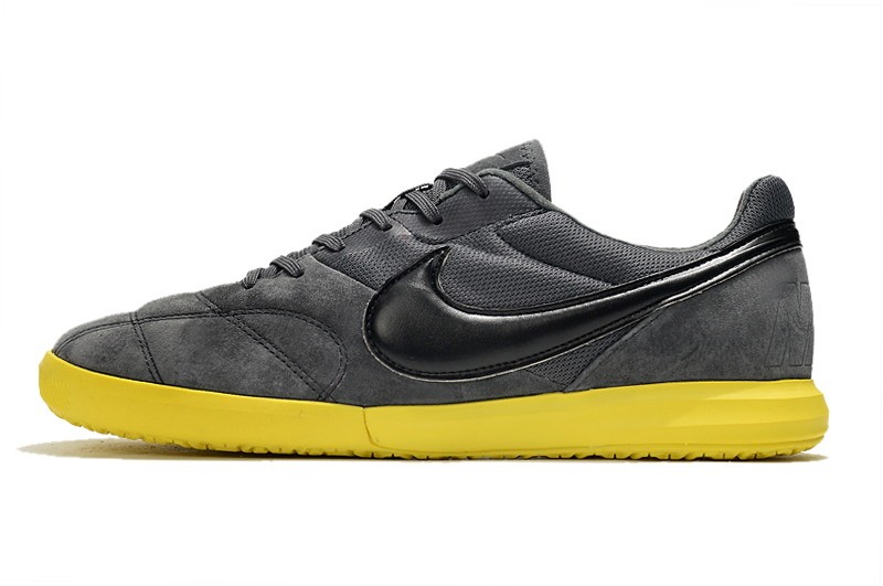 Nike Premier II sala IC - Dark Smoke Grey/Yellow