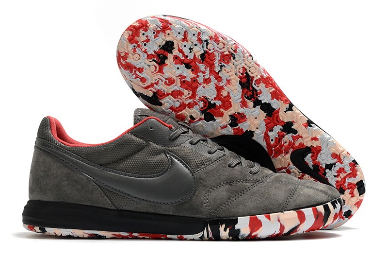 Nike Premier II sala IC Joga Bonito - Iron Grey/Cardinal Red