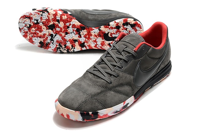 Nike Premier II sala IC Joga Bonito - Iron Grey/Cardinal Red