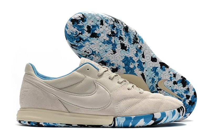 Nike Premier II sala IC Joga Bonito - Oatmeal/Laser Blue