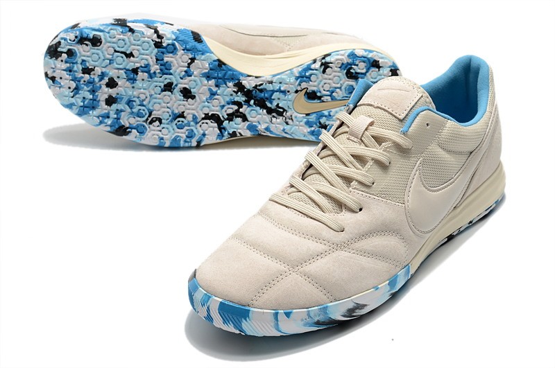 Nike Premier II sala IC Joga Bonito - Oatmeal/Laser Blue