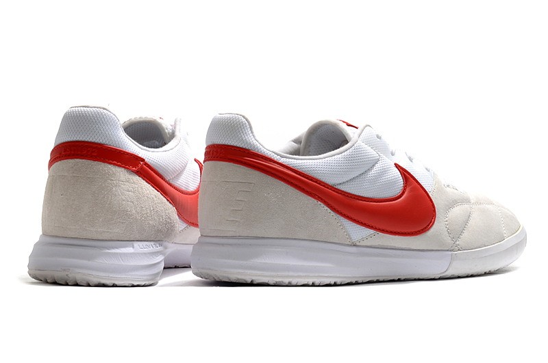 Nike Premier II sala IC - Pure Platinum/University Red/White
