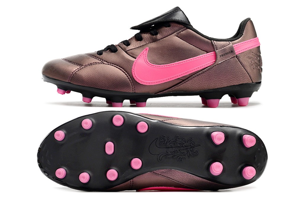Nike Premier III FG - Metallic Copper/Pink