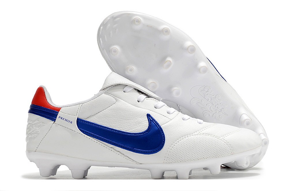 Nike Premier III FG - White/Blue/Red