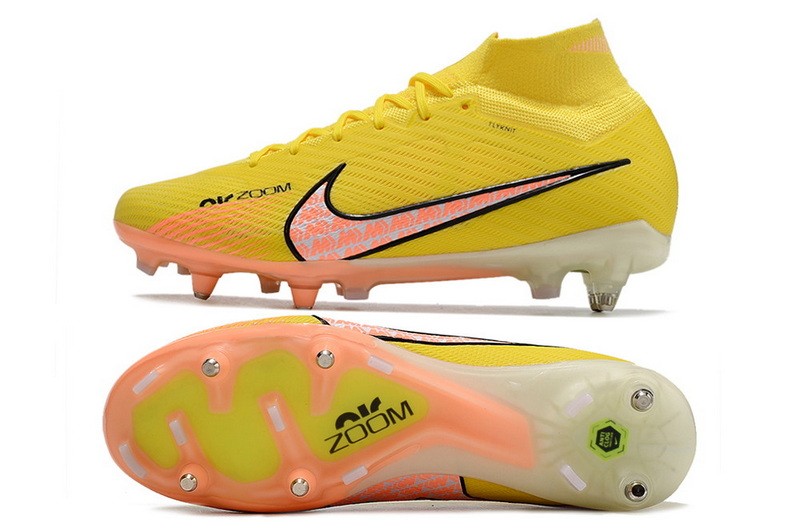 Nike Air Zoom Mercurial Superfly 9 Elite SG Anti Clog Lucent - Yellow Strike