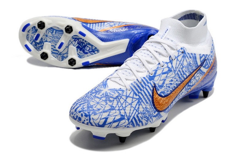 Nike Air Zoom Mercurial Superfly 9 Elite SG Player Edition CR7 - Blue/White