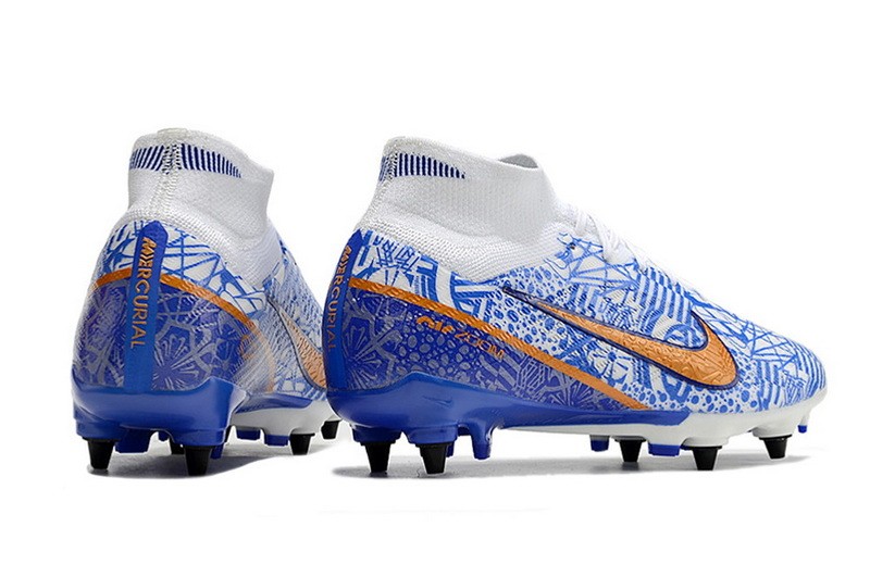 Nike Air Zoom Mercurial Superfly 9 Elite SG Player Edition CR7 - Blue/White