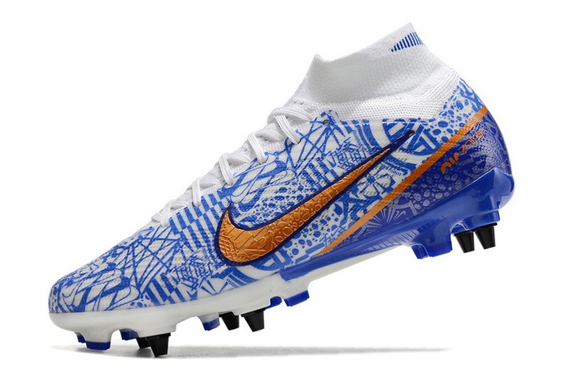 Nike Air Zoom Mercurial Superfly 9 Elite SG Player Edition CR7 - Blue/White