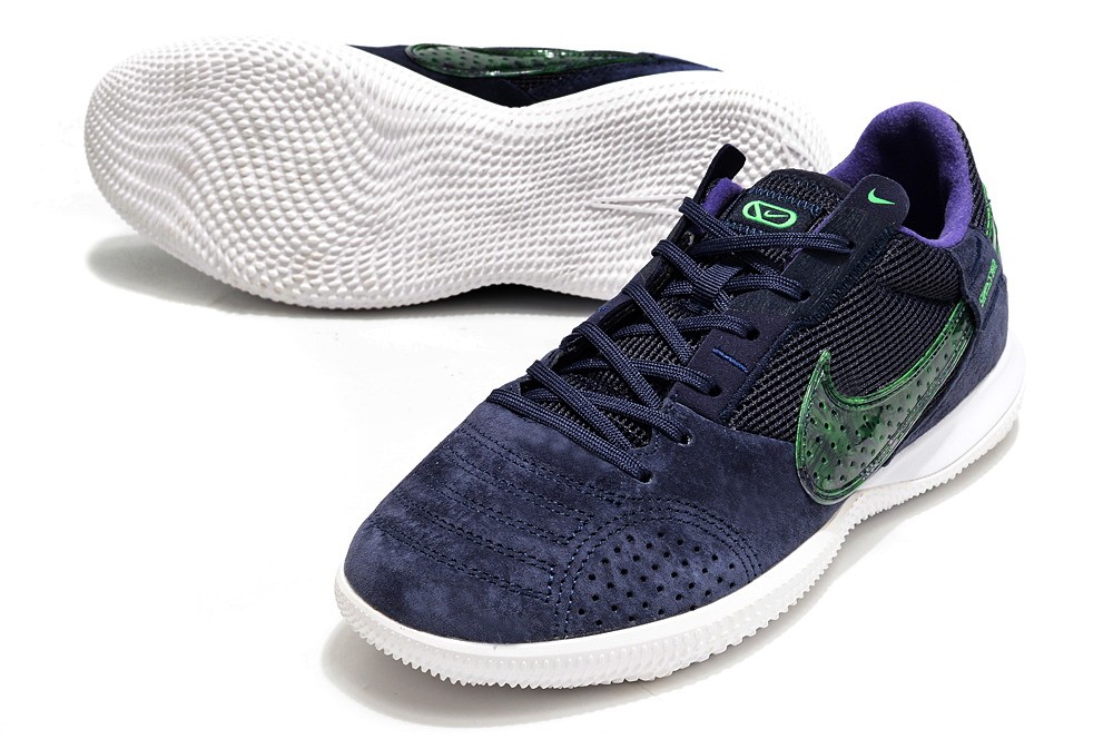 Nike Streetgato IC Indoor Soccer Shoes - Blackened Blue/Green