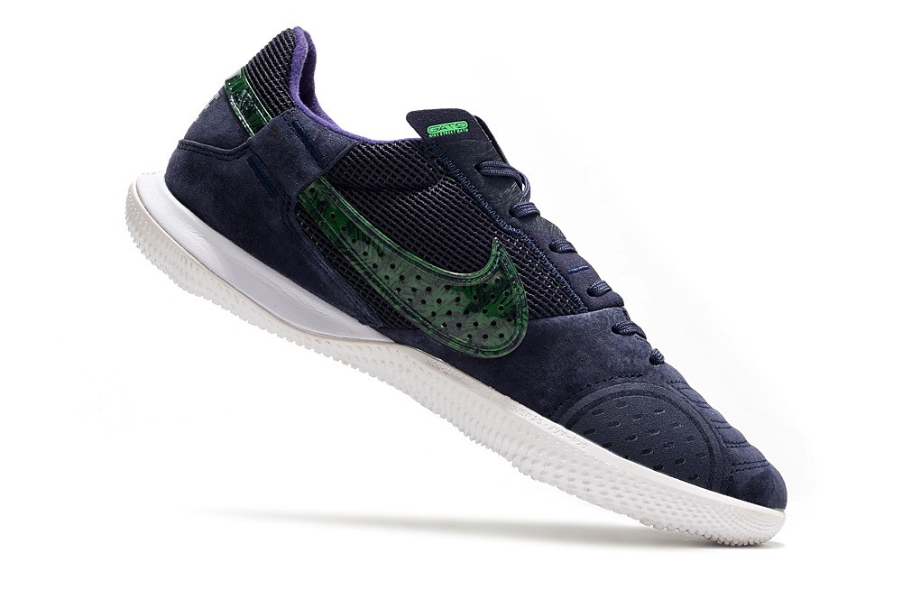 Nike Streetgato IC Indoor Soccer Shoes - Blackened Blue/Green