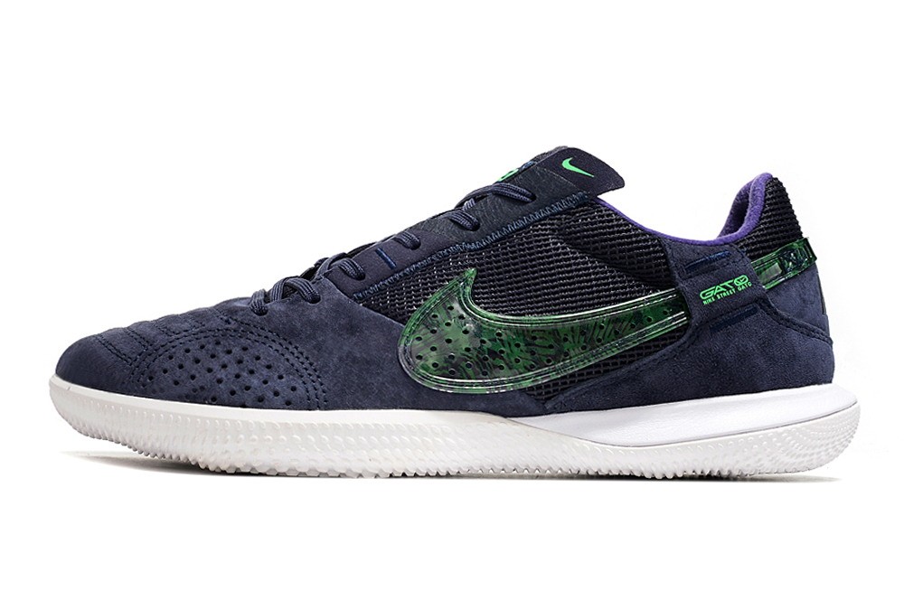 Nike Streetgato IC Indoor Soccer Shoes - Blackened Blue/Green