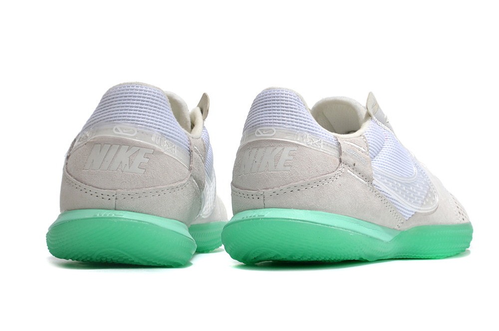 Nike Streetgato IC Indoor Soccer Shoes - Off White/Green